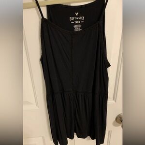 American Eagle Outfitters Soft & Sexy Black Tank